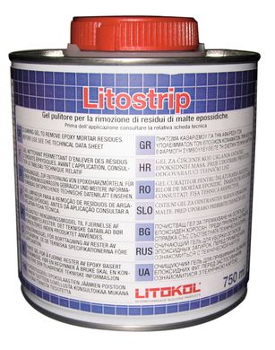 LITOSTRIP Чистящая жидкость для удаления затвердевших эпоксидных остатков  0,75 л