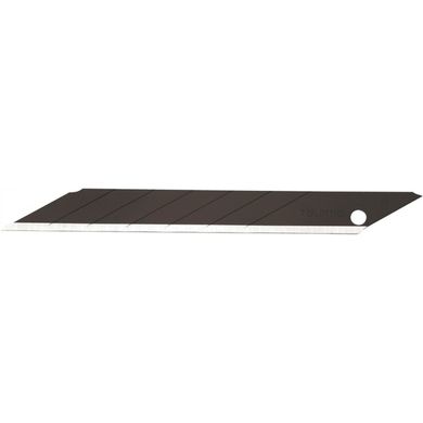 Лезвия сегментные 9мм TAJIMA Acute Angle Razar Black Blades угол наклона 30°, 10 шт.