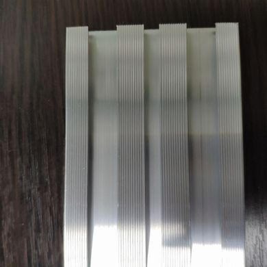 Плинтус алюминиевый скрытого монтажа 60 мм (длина 200 см)
