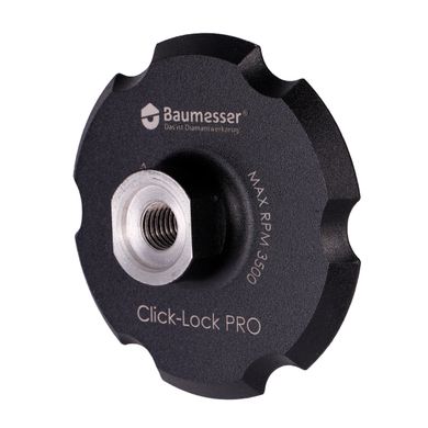 Держатель алюминиевый магнитный для полировочных кругов 100*25*14.7*M14 Click-Lock PRO