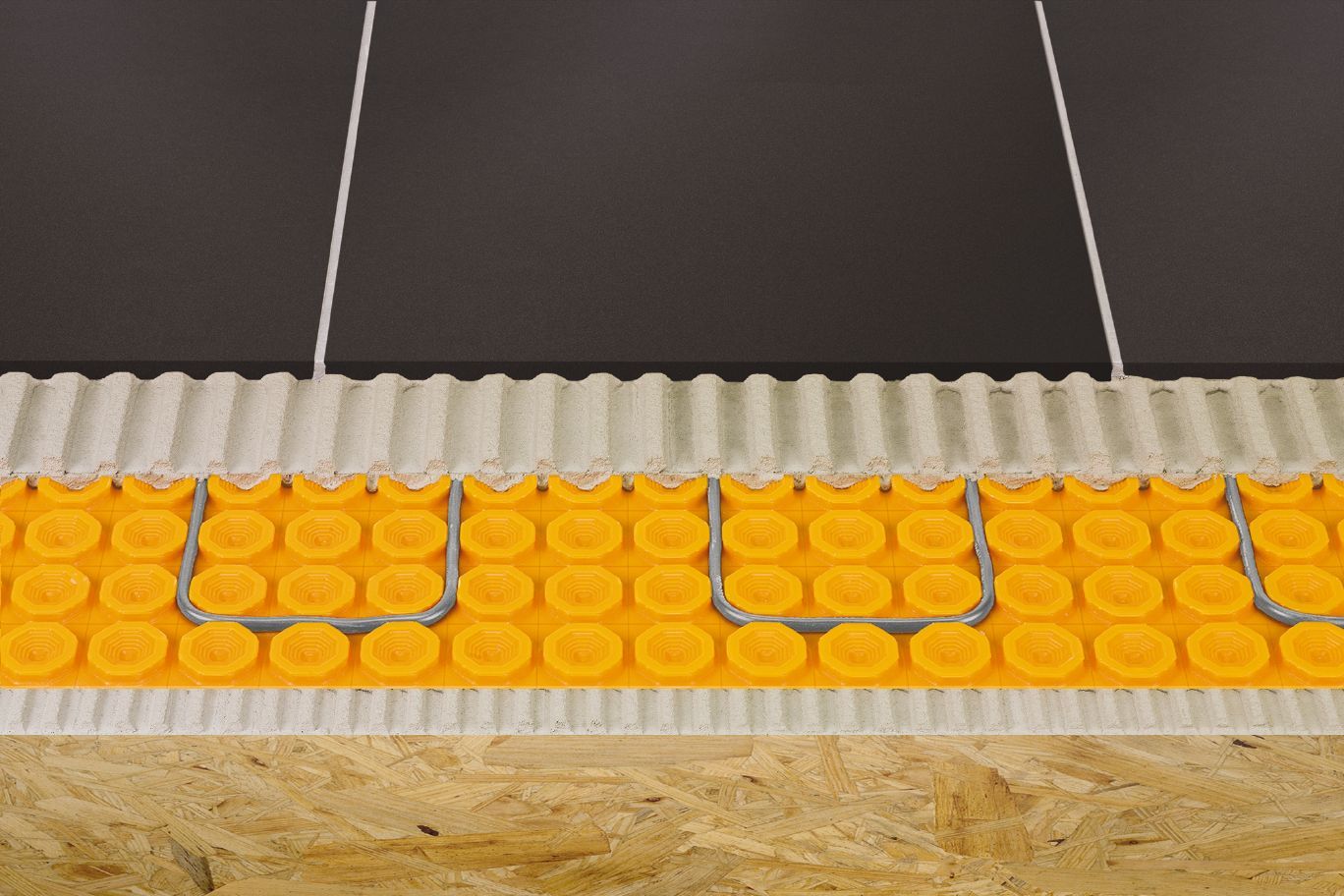 Мембрана SCHLUTER DITRA HEAT для кабелей электрического теплого пола по .