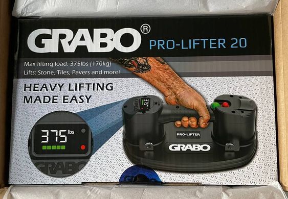 Grabo PRO-Lifter 20 вакуумная присоска с автоматической подкачкой