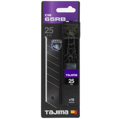 Сегментное лезвие 25 мм TAJIMA DORA Razar Black Blades CB65RB