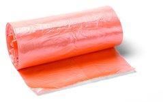 Мешок для мусора оранжевый, 45х60см, 25л, 7мк. 40 шт / рул / Sato Lite, шт, Австрия