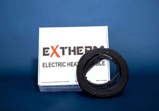 Двожильний нагрівальний кабель EXTHERM ETC ECO