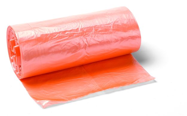 Мешок для мусора оранжевый, 45х60см, 25л, 7мк. 40 шт / рул / Sato Lite