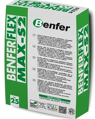 Benferflex Max S2 White (C2TES2) до 20мм, деформации до 6мм
