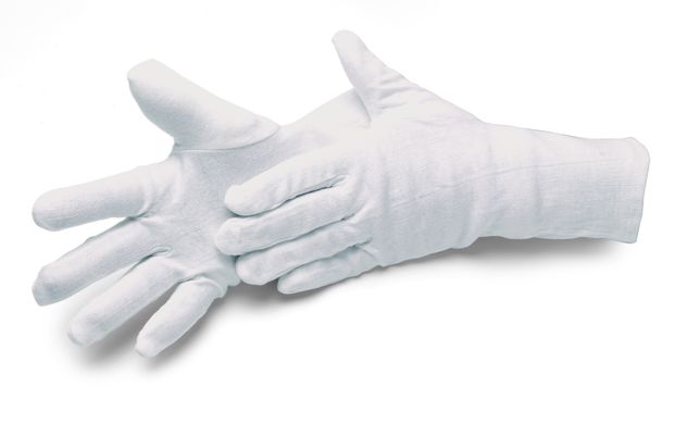 Хлопчатобумажные перчатки длинные, размер ХL / Cottonstar Touch ХL / 10,5 "