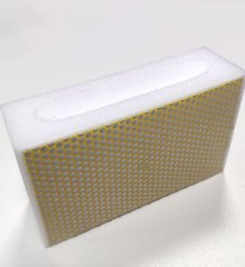 Губка белого цвета для полировки керамики, керамогранита и стекла TAMPSIRI 800, размер 90 х 55 мм