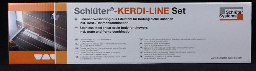 Schlüter Kerdi-Line-A Set 90 cm