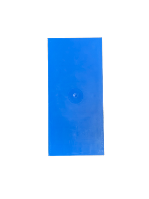 Шпатель затирочный 24х9 (синий, жесткий), без ручки