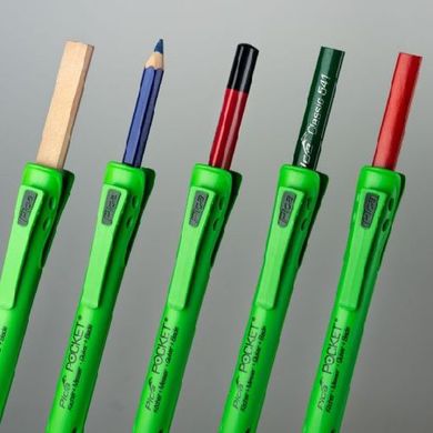 Кофр-точилка ударостойкий для карандашей, PICA Pocet 505/01 (+1 карандаш плотника)