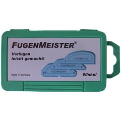 Шпателя для силикона FUGENMEISTER (радиус 3, 5/6, 10/8 мм) Winkel