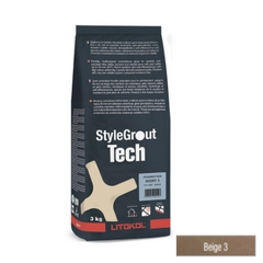 Stylegrout Tech 0-20 LITOKOL BEIGE 3 беж