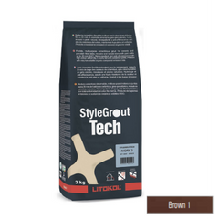 Stylegrout Tech 0-20 LITOKOL BROWN 1 коричневый