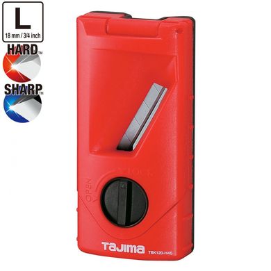 Рубанок кромочный для ГКЛ, TBK120-H45 TAJIMA Drywall Tool 45°, лезвие 18 мм