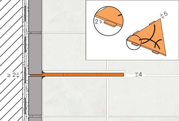 Кутова полиця CURVE, алюминій, матовий графітовий чорний, 210 х 210 мм