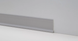Плинтус ПВХ Profilpas Line 8600 серый, серый, шт, Италия, ПВХ, 70 мм, 200 см