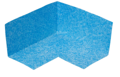 Угол герметизирующий внутренний синий