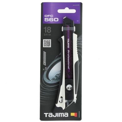 Нож сегментный Premium 18мм TAJIMA Fin Cutter DFC560N, автоматический фиксатор