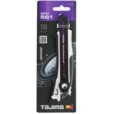 Нож сегментный Premium 18мм TAJIMA Fin Cutter, винтовой фиксатор