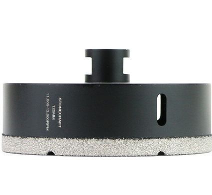 Алмазная коронка d 125 mm х М14 для керамогранита
